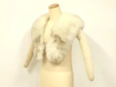 平和屋着物▼和装小物　SAGAFOX　サガフォックス　ショール　フォックスファー　毛皮　ティペット　ストール　防寒　逸品　AABF9913ay