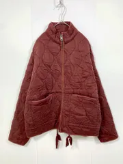 ZARA ザラ 7627/042/681 キルティング ジャケット sizeM/赤茶 ◆■レディース