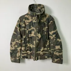 アヴィレックス カモフラージュ ミリタリー ジャケット M