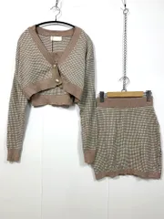 新品 Cheri mi シェリミー CPL0037 3点 セットアップ sizeM/ベージュ ■■レディース