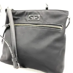 Kate spade ケイトスペード ショルダーバッグ ナイロン 黒 斜め掛け 軽量