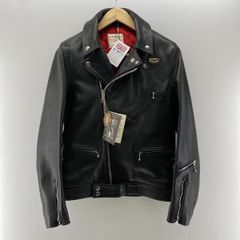 美品 ルイスレザー 391T タイトフィット ライトニング ダブル