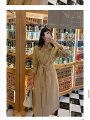 ベージュ ロング コート