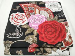 平和屋着物▽六通柄袋帯 銀河 正倉院更紗花文 金銀糸 正絹 逸品