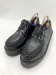 YOSUKE ヨースケ 2810025 厚底ラバーソールオックスフォード シューズ size24cm/黒 ■■レディース