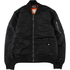 古着 民間品 ショット SCHOTT TYPE-U 中綿入り ミリタリー フライトジャケット メンズL相当/eaa612513のサムネイル