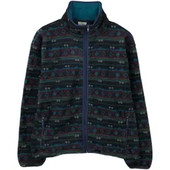 古着 80~90年代 エルエルビーン L.L.Bean 総柄 フェアアイル柄 フリースジャケット メンズL相当 ヴィンテージ/eaa612582