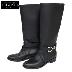 Salvatore Ferragamo サルヴァトーレフェラガモ ガンチーニ金具 SARAH ロングブーツ 6