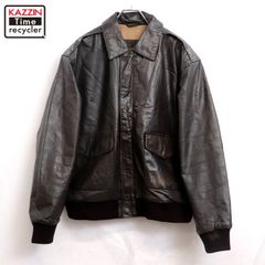 A-2 フライトジャケット 茶芯牛革 RW16159 馬革 XL - メルカリ
