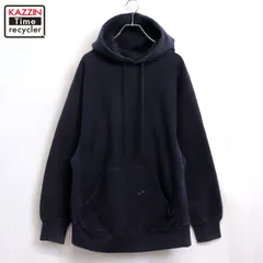 90s USA製 vintage Sand-Knit 無地 リバースウィーブタイプ スウェット パーカー メンズ 表記Mサイズ