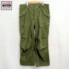 70s USA製 vintage U.S.ARMY M-65 カーゴ ミリタリーパンツ メンズ Lサイズ相当
