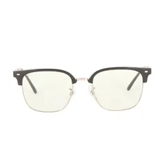 Ray Ban レイバン サングラス | ニュークラブマスター サングラス (RB7216F NEW CLUBMASTER 2000) | シルバー ブラックフレーム / ブルーレンズ | 53□20 145 | ブランド 眼鏡【メンズ】【中古】