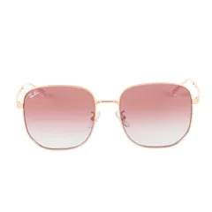 Ray Ban レイバン サングラス | メタルフレーム スクエアレンズ サングラス (RB3713D 9202/18) | ローズゴールドフレーム / レッドグラデーションレンズ | 57□18 145 | ブランド 眼鏡【メンズ】【中古】