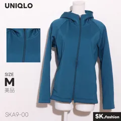 美品 UNIQLO アウター パーカー　長袖　フード付き　フロントファスナー　ポケット付き