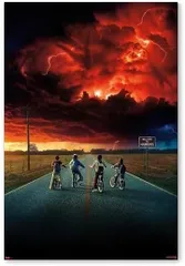 映画ポスター ストレンジャーシングス シーズン2 STRANGER THINHS 24×36インチ (61×91.5cm) US版 of1