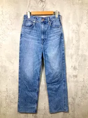 upper hights アッパーハイツ 定価27500円 THE COUSIN （FLOW） デニムパンツ size23/青 ■■◎レディース