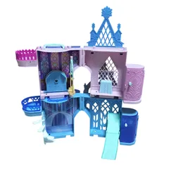 【美品】Disney ディズニー アナと雪の女王 エルサのお城 プレイセット 本体のみ 美品 動作良好