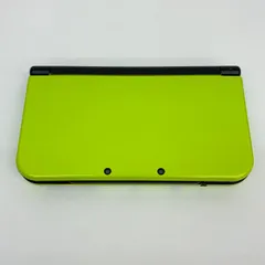 【IPS液晶】 初期化済/動作品  new Nintendo 3DS LL  LIME x BLACK RED-001  任天堂 NEWニンテンドー3DSLL ライムグリーン　ゲーム機 本体　　NEW2-13000-0211