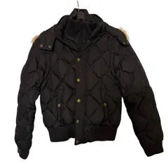   ピンクハウス ダウンジャケット キルティングジャケット ファー付き Y2Kスタイル【Z1773】