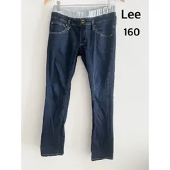 Lee　リー　キッズ　デニムパンツ　ネイビー　160　ストレッチ素材　ウエストアジャスターゴム   送料込み  3407953