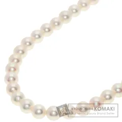 MIKIMOTO ミキモト ロングパール 真珠 ネックレス SV レディース [中古]
