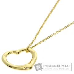 TIFFANY&Co. ティファニー オープンハート ネックレス K18YG レディース [中古]