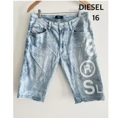 DIESEL　ディーセル   ディーゼルジャパン㈱　ハーフパンツ　16　ストレッチ素材  ウエストアジャスターゴム　送料込み  3407956