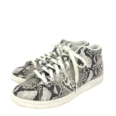 adidas アディダス スニーカー/ハイクコラボ 表記サイズ:26.5cm レザー/パイソン型押し S76698   ホワイト メンズ / 240001187534