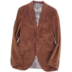 Z*n様 ETRO エトロ ペイズリー柄 フーデッドブルゾン 44 - メルカリ