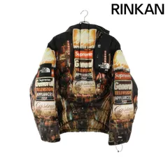 シュプリーム ×ノースフェイス THE NORTH FACE  22AW  800-Fill Half Zip Hooded Pullover 800フィルハーフジップダウンジャケット メンズ XL