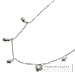 TIFFANY&Co. ティファニー 5P ティアドロップ ネックレス SV レディース [中古]