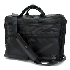 ポーター PORTER 東急ハンズ ストレージ STRAGE ブリーフケース 2WAY ビジネスバッグ 黒 ブラック 美品