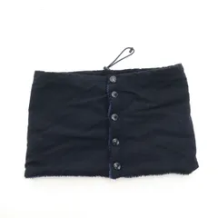 THE NORTH FACE PURPLE LABEL ノースフェイスパープルレーベル リバーシブル ネックウォーマー  ネイビー ポーラテック メンズ 古着