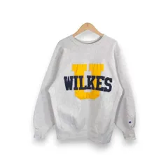 CHAMPION VINTAGE 90s ReverseWEAVE CREWNECK U WILKESワッペン GRAY サイズL チャンピオン ヴィンテージ リバースウィーブ クルーネック スウェット トップス 大名店