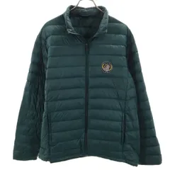 FIRSTDOWN ファーストダウン ダウンジャケット LL 深緑 メンズ 古着