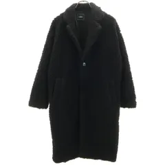 X-girl エックスガール ボア チェスターコート 2 ブラック レディース 古着