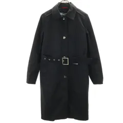 TOMMY HILFIGER トミーヒルフィガー ライナー付き コート M ブラック レディース 古着