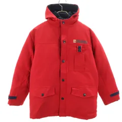 NAUTICA ノーティカ ダウンジャケット XL 12-14 レッド キッズ 古着のサムネイル