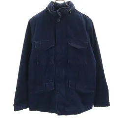 GAP ギャップ デニム ミリタリージャケット S ネイビー メンズ 古着