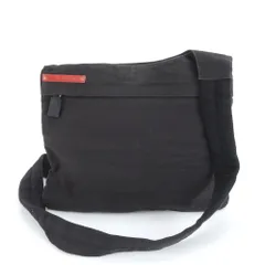 プラダ プラダスポーツ ショルダーバッグ 斜め掛け メッセンジャー ブラック 黒 ビジネス 通勤 トート メンズ REE DM12-8【中古】