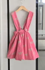 デニムINボックス サロペットスカート 110