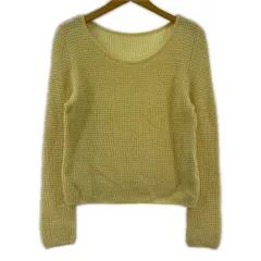 COUP DE CHANCE クードシャンス ラメニット size38/イエロー