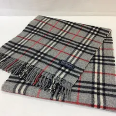 Burberrys バーバリー ウールマフラー グレーチェック