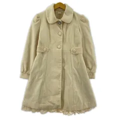 axes femme アクシーズファム 裾レース Aライン コート sizeM/ベージュ