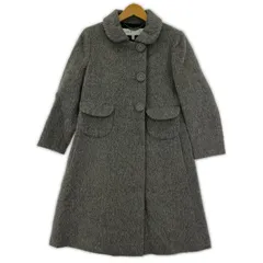SEE BY CHLOE シーバイクロエ ウール アルパカ モヘア混コート size38/グレー