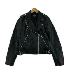 ZARA ザラ PUレザーライダースジャケット sizeEUR S/ブラック