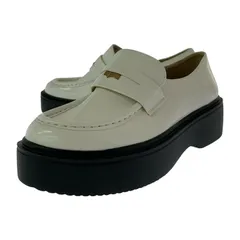 HARUTA ハルタ コインローファー sizeM/ホワイト