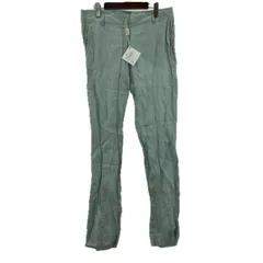 美品  Renata Bignozzi レナータ・ビニョッツィ タグ付き 麻混パンツ size46/ライトブルー