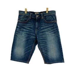 EDWINエドウィン ハーフデニムパンツ size34/ネイビー