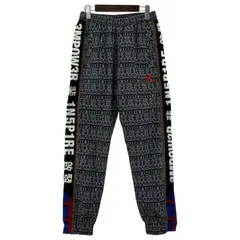 adidas アディダス 総柄 ジョガーパンツ sizeM/ブラック×ホワイト